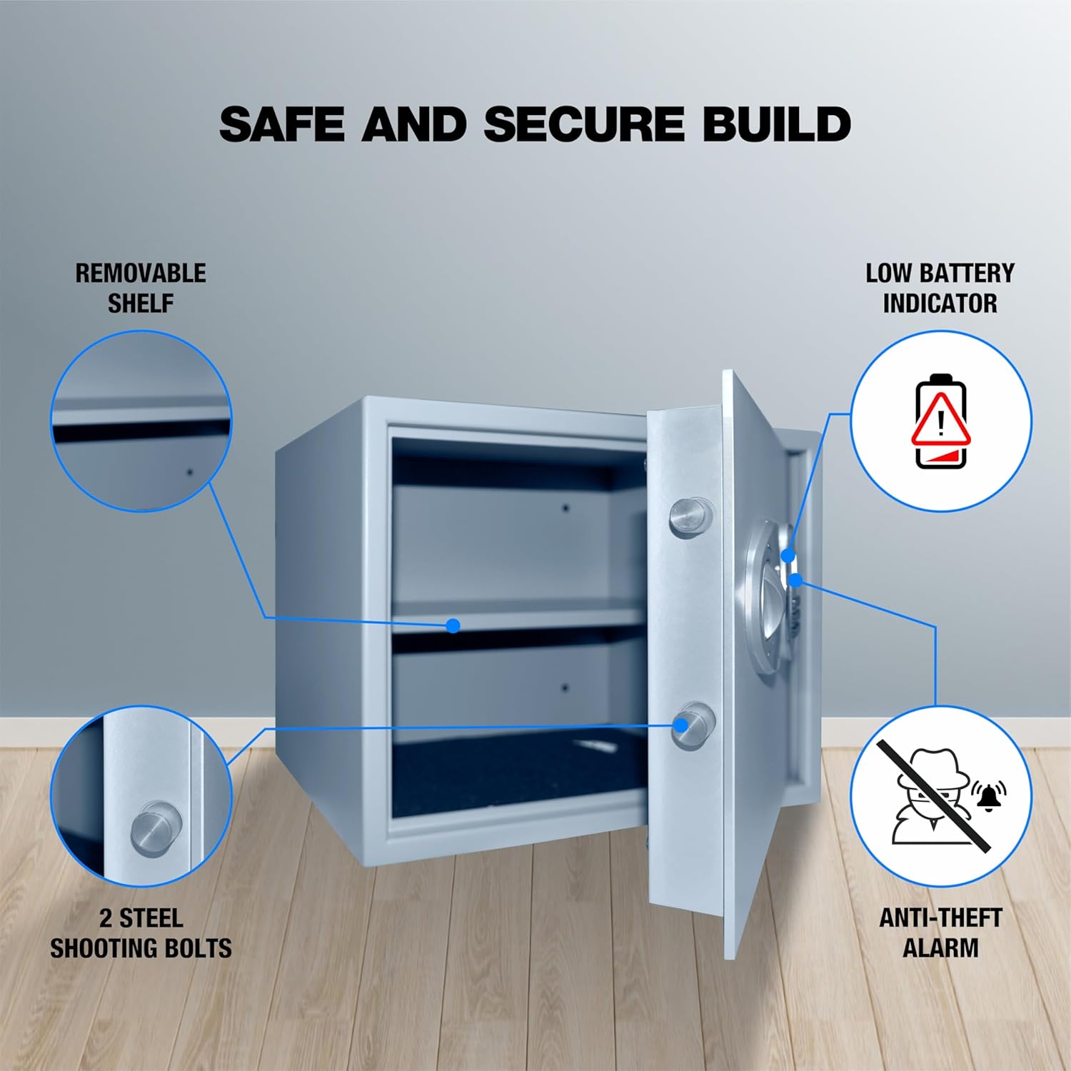 Ozone 44 Litres Digital Safe Locker
