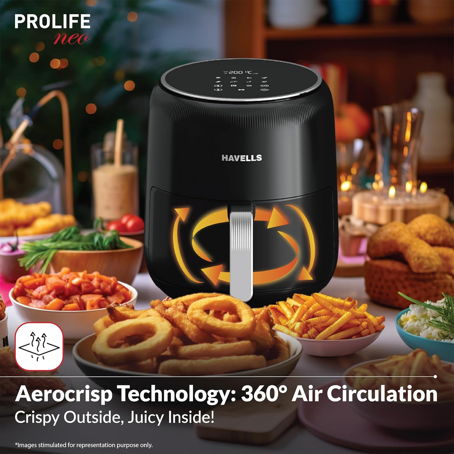 Havells Prolife Neo Air Fryer 4.5 L