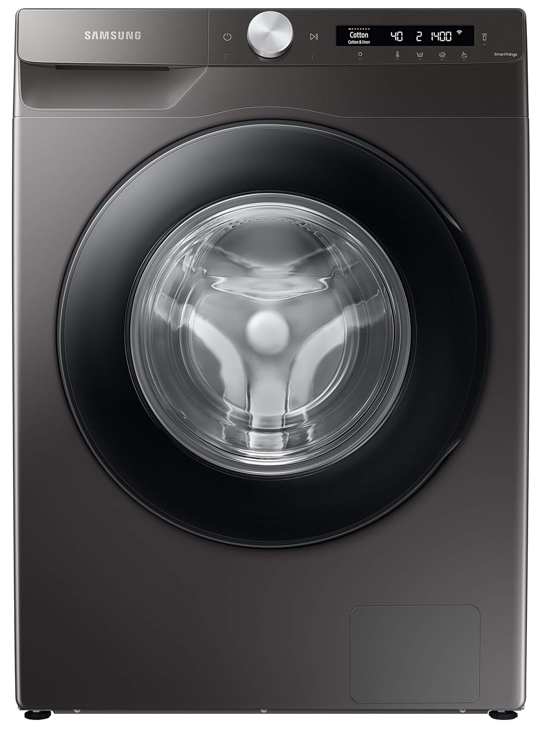 Samsung 8 Kg Wi-Fi Enabled Inverter Fully-Automatic Front Loading Washing Machine (WW80T504DAN/TL- Inox- AI Control)