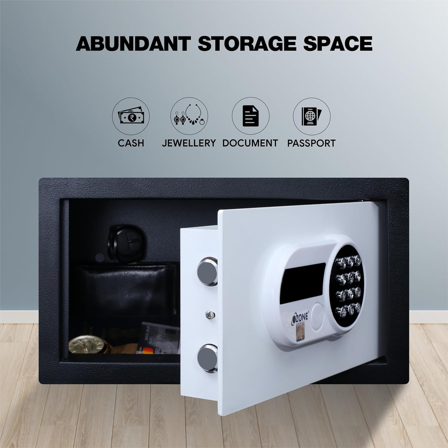 Ozone 9 Litres Digital Safe Locker