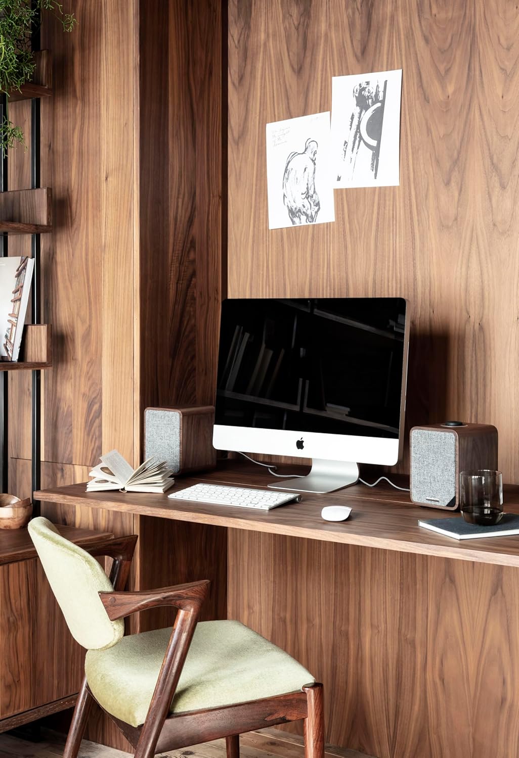 #Color_Rich Walnut_Ruark MR1 Wireless Bluetooth Speakers