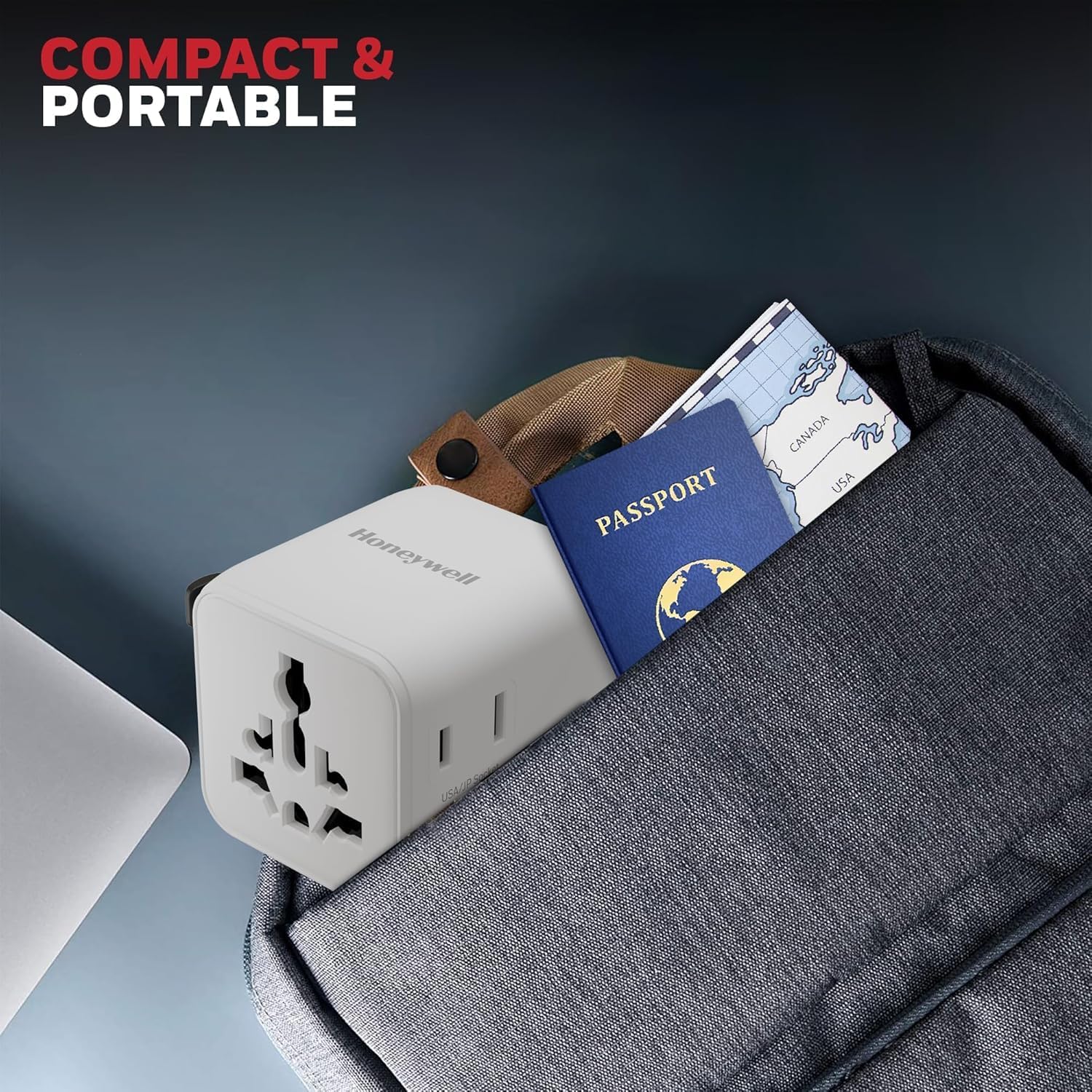 #Color_White Honeywell World Travel Adapter