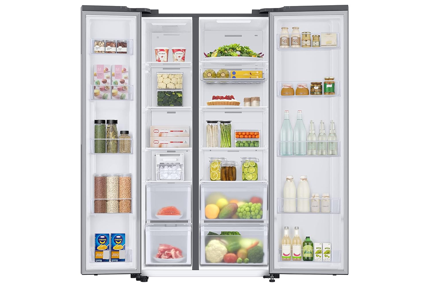 Samsung 653L 3 Star Side by Side Refrigerator