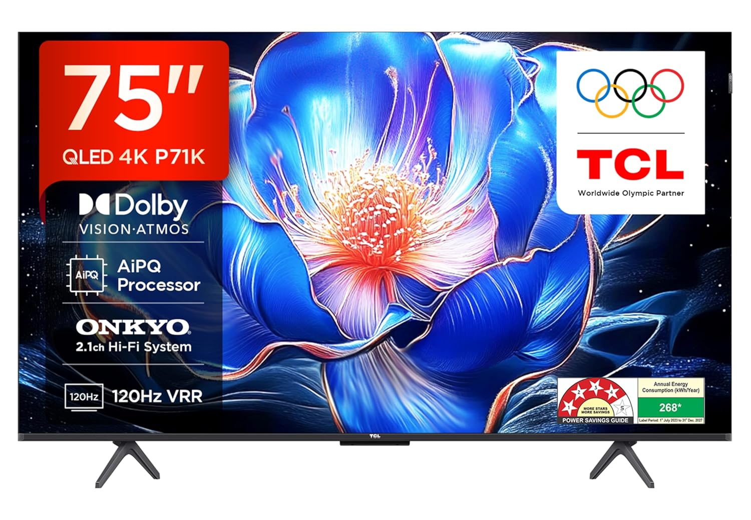 TCL 108 cm (43″) 4K UHD Google TV 43P6K | Navin Mart