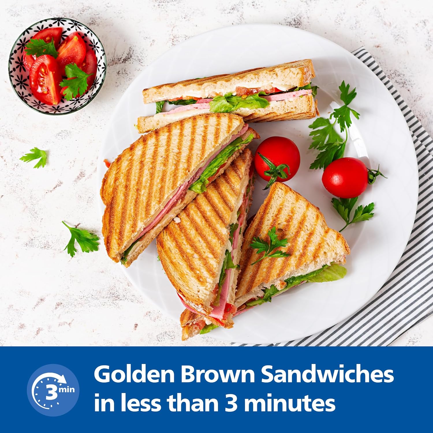Philips HD3010/80 Sandwich Maker