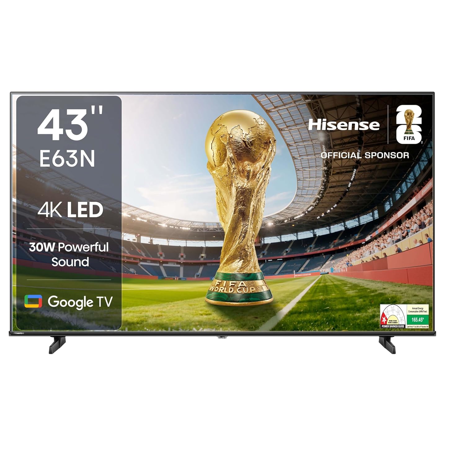 Hisense E63N Series 4K Ultra HD Smart Google LED TV