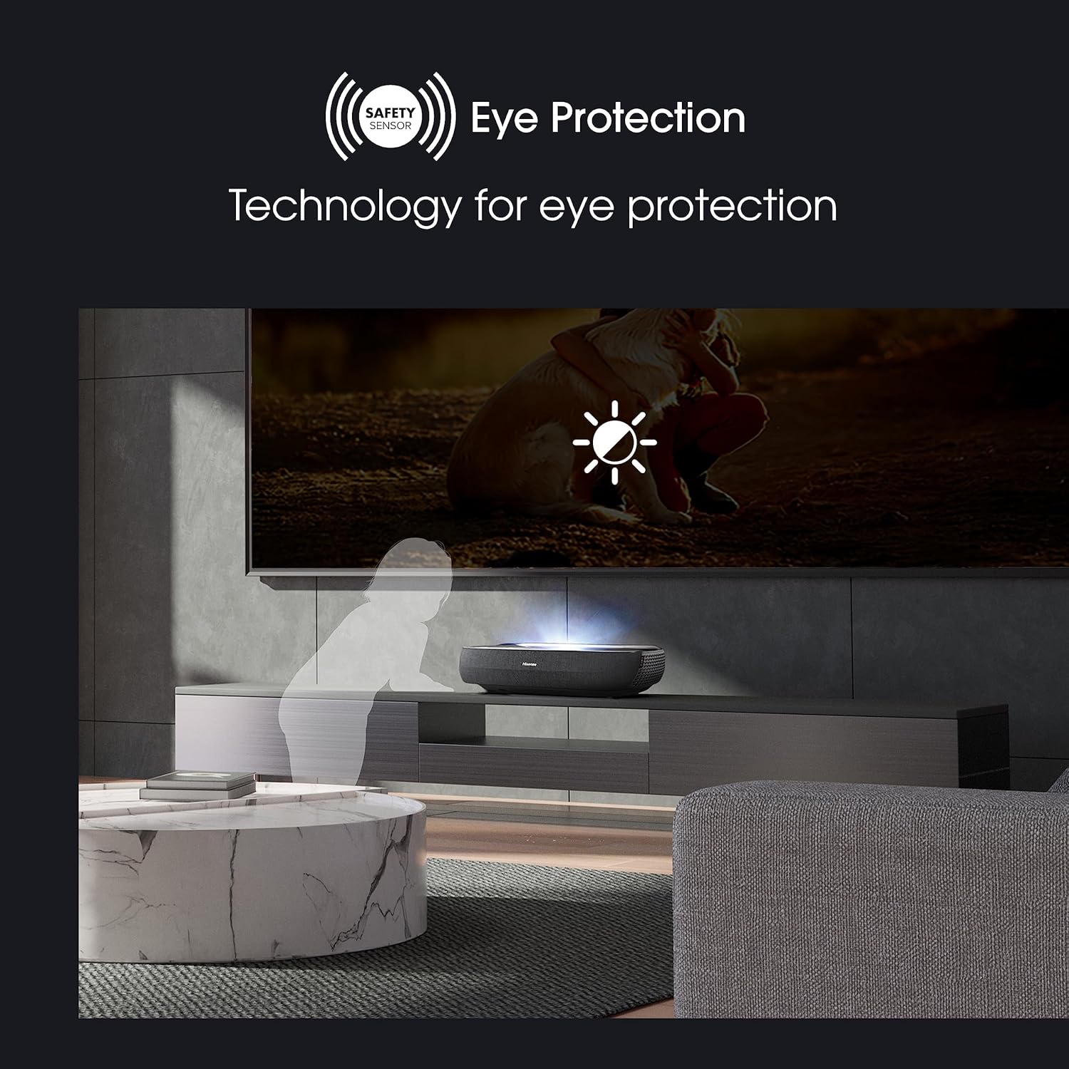 #Hisense 305 cm Smart Laser TV