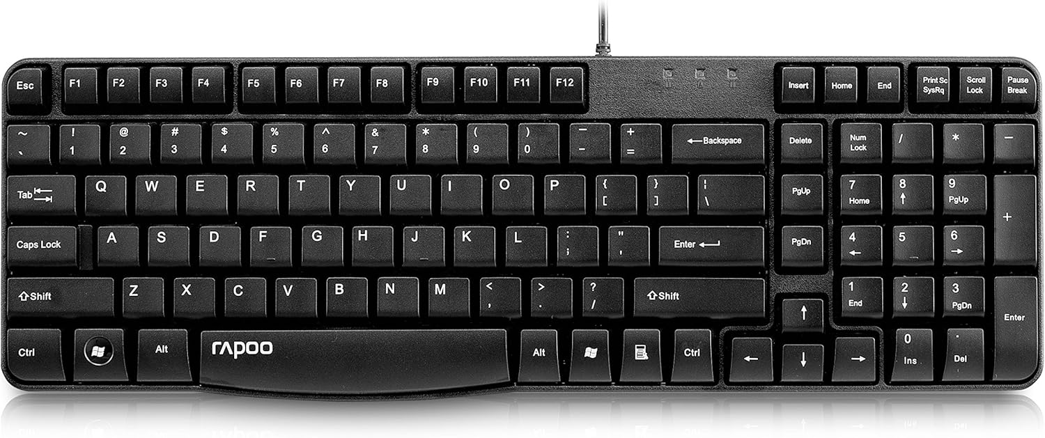 Rapoo N2400 Spill Resistant Keyboard