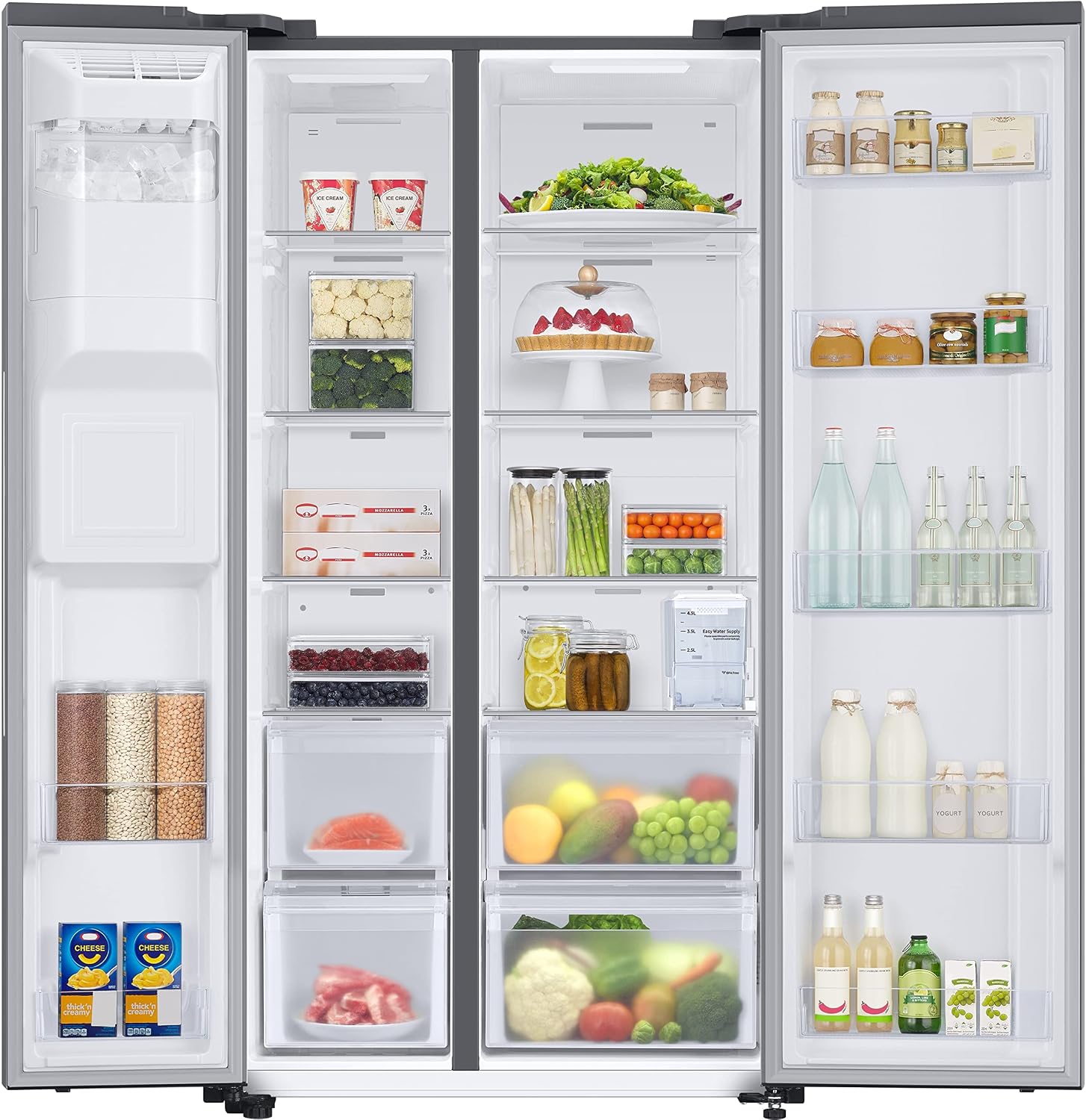 Samsung 633L 3 Star Side by Side Refrigerator