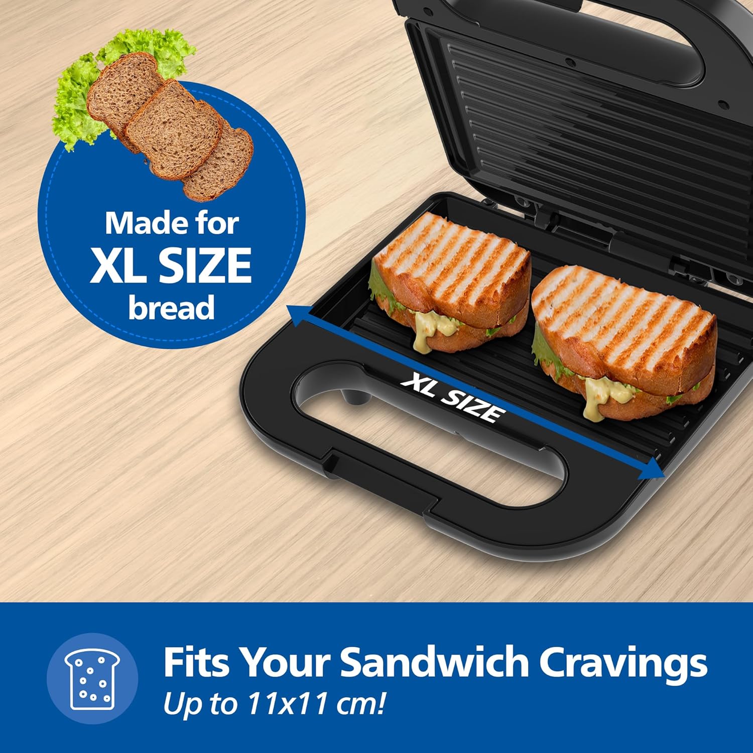Philips HD3010/80 Sandwich Maker