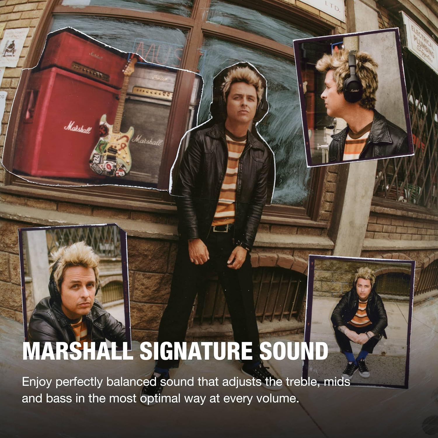 #Color_Black Marshall Monitor III