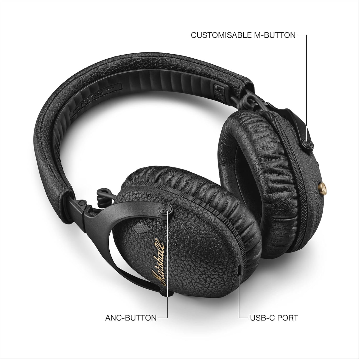 Marshall Monitor III ANC Over Ear Headphones | Navin Mart