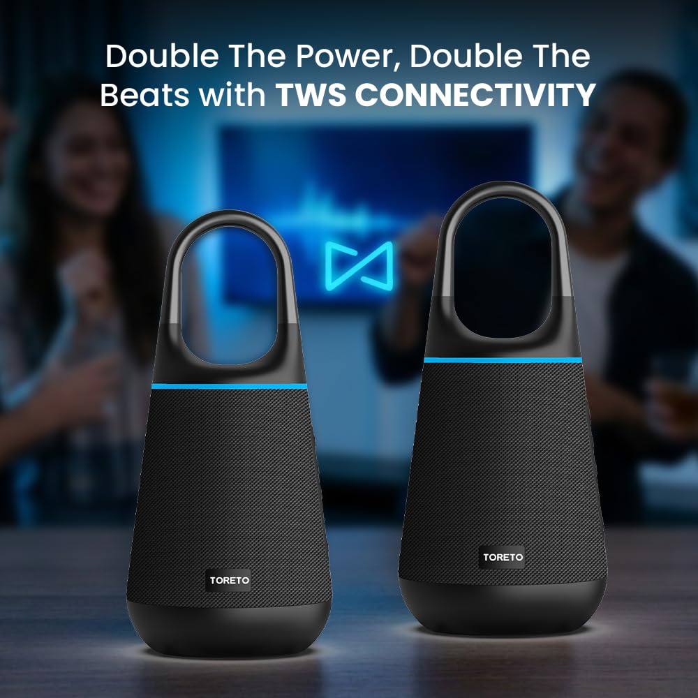 Toreto Bluetooth Speaker Zazz 25W Portable Navin Mart