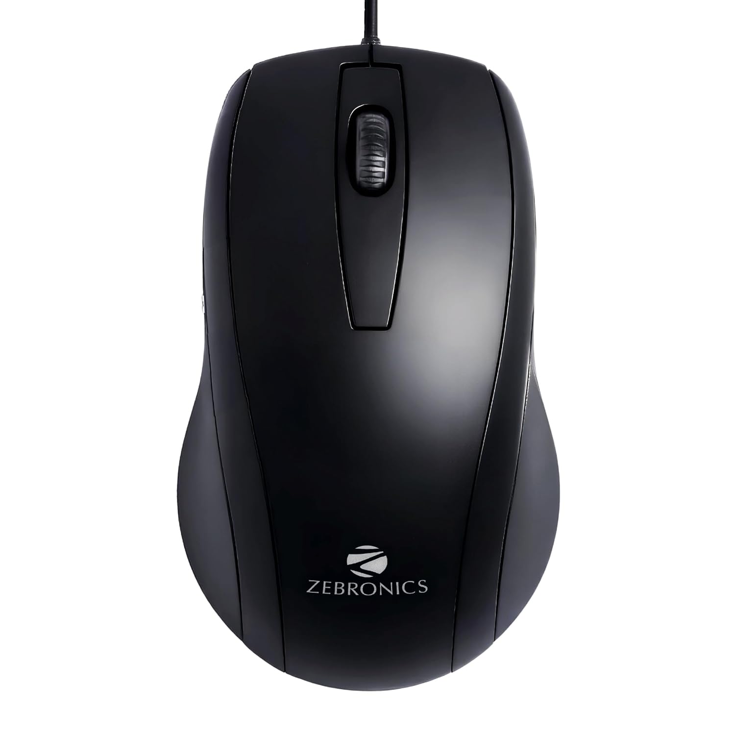 Zebronics Zeb-Alex Wired USB Optical Mouse|1200 DPI High Precision Mouse