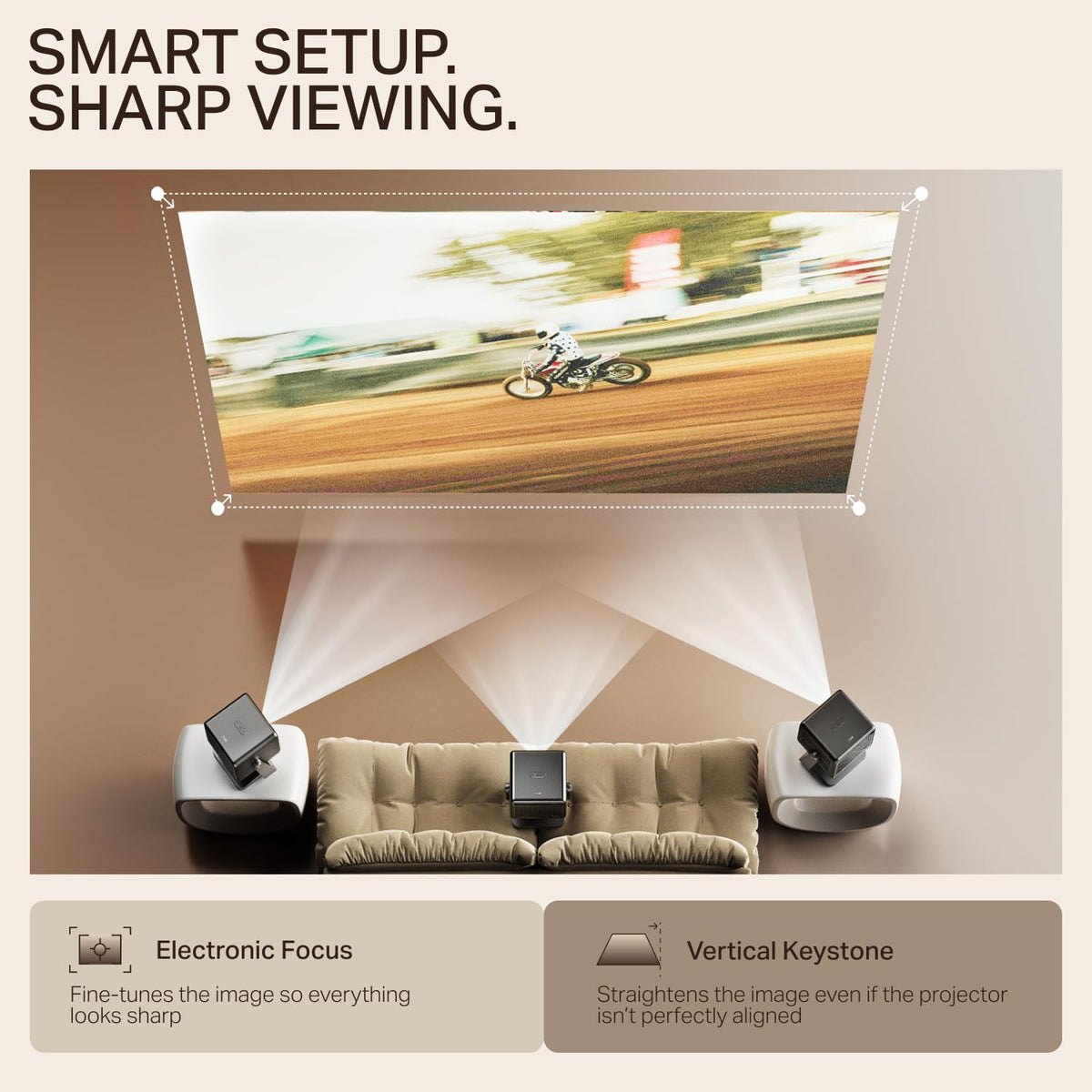 boAt CineHead E1 Smart Projector Saral Traders