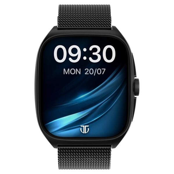 #Black Mesh Titan Evolution Smartwatch