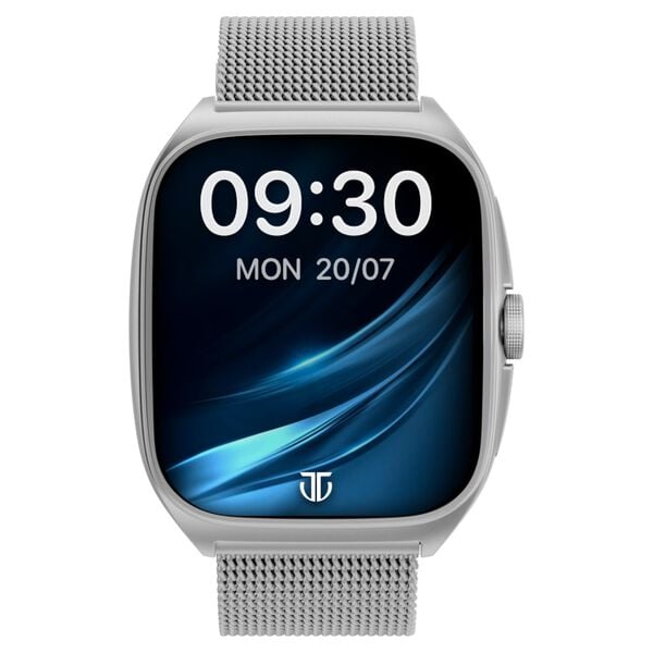 #Silver Mesh Titan Evolution Smartwatch