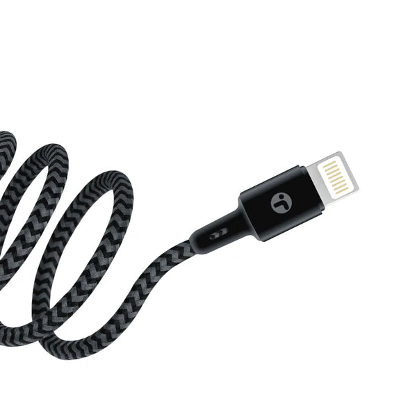 Toreto 910N TOR Braided iPhone Cable 25W: Durable & Fast Charging Solution – Dura 10