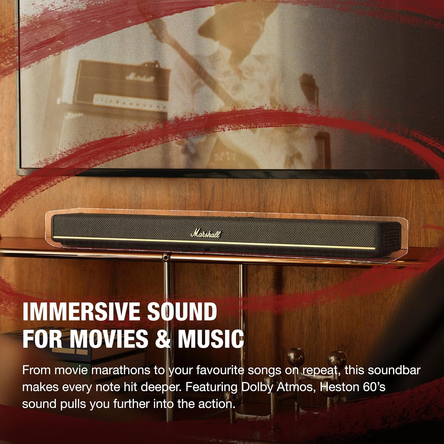 Marshall Heston 60 Dolby Atmos Soundbar