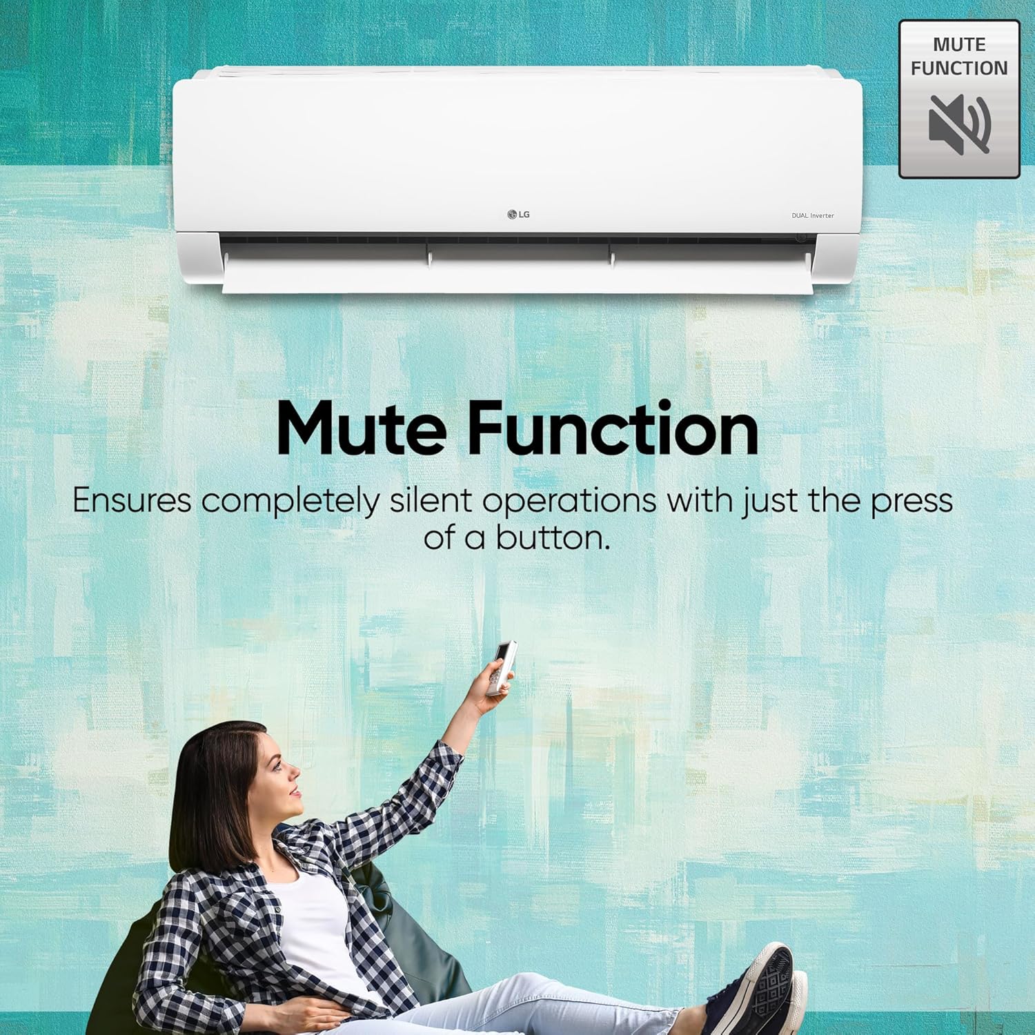 LG 3 Star (1.0) Split AC with AI Convertible- Auto Clean- Gold Fin+- Diet Mode+- Viraat Mode- 2025 Model