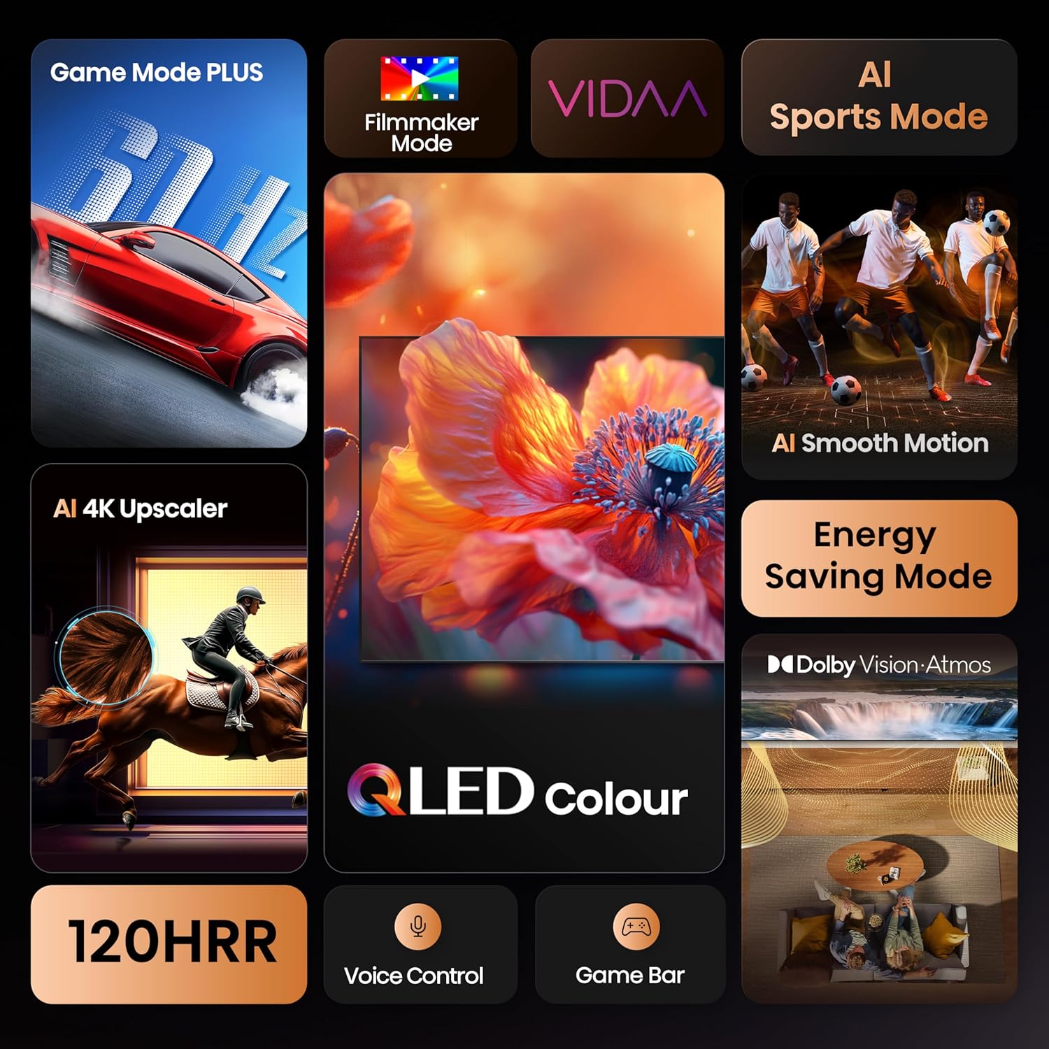 Hisense Smart QLED TV 85 Inch 4K