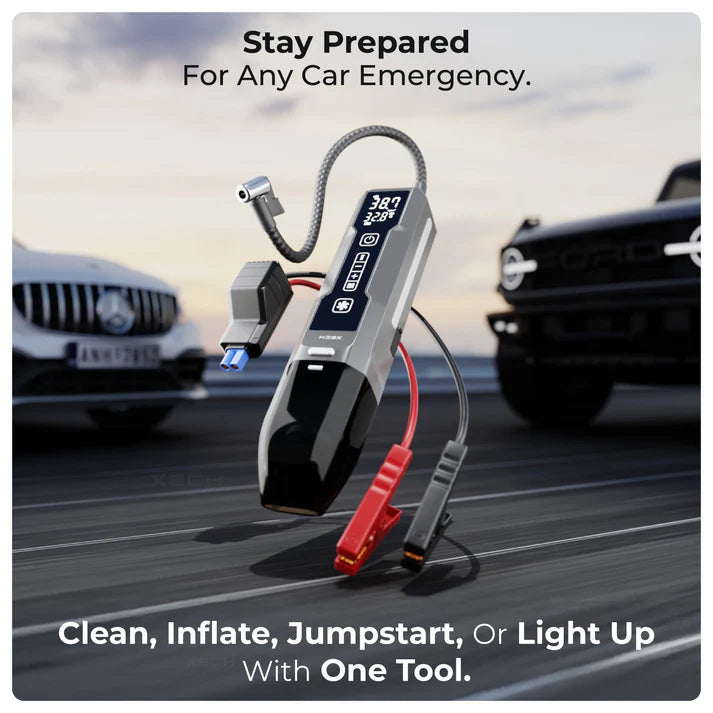 Xech SuperVac — Your All-In-One Car Companion