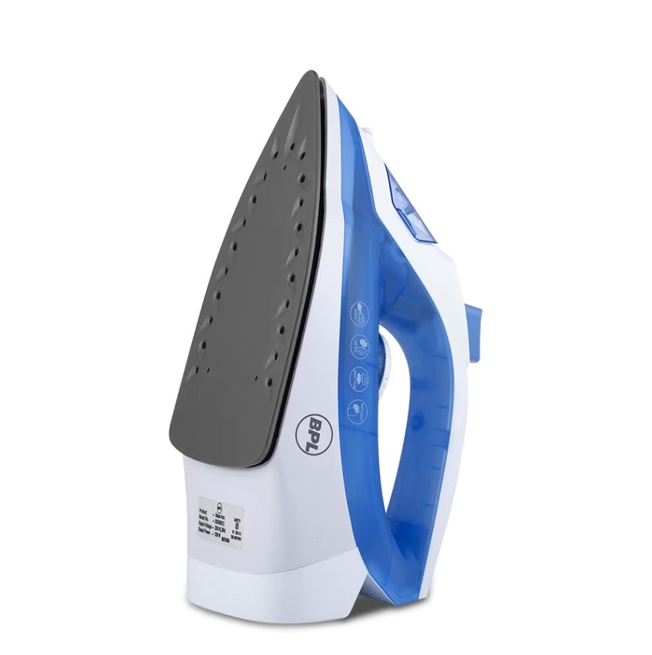 BPL Steam Iron – BSIG20212 | Powerful Steam, Non-Stick Soleplate, Smooth Ironing