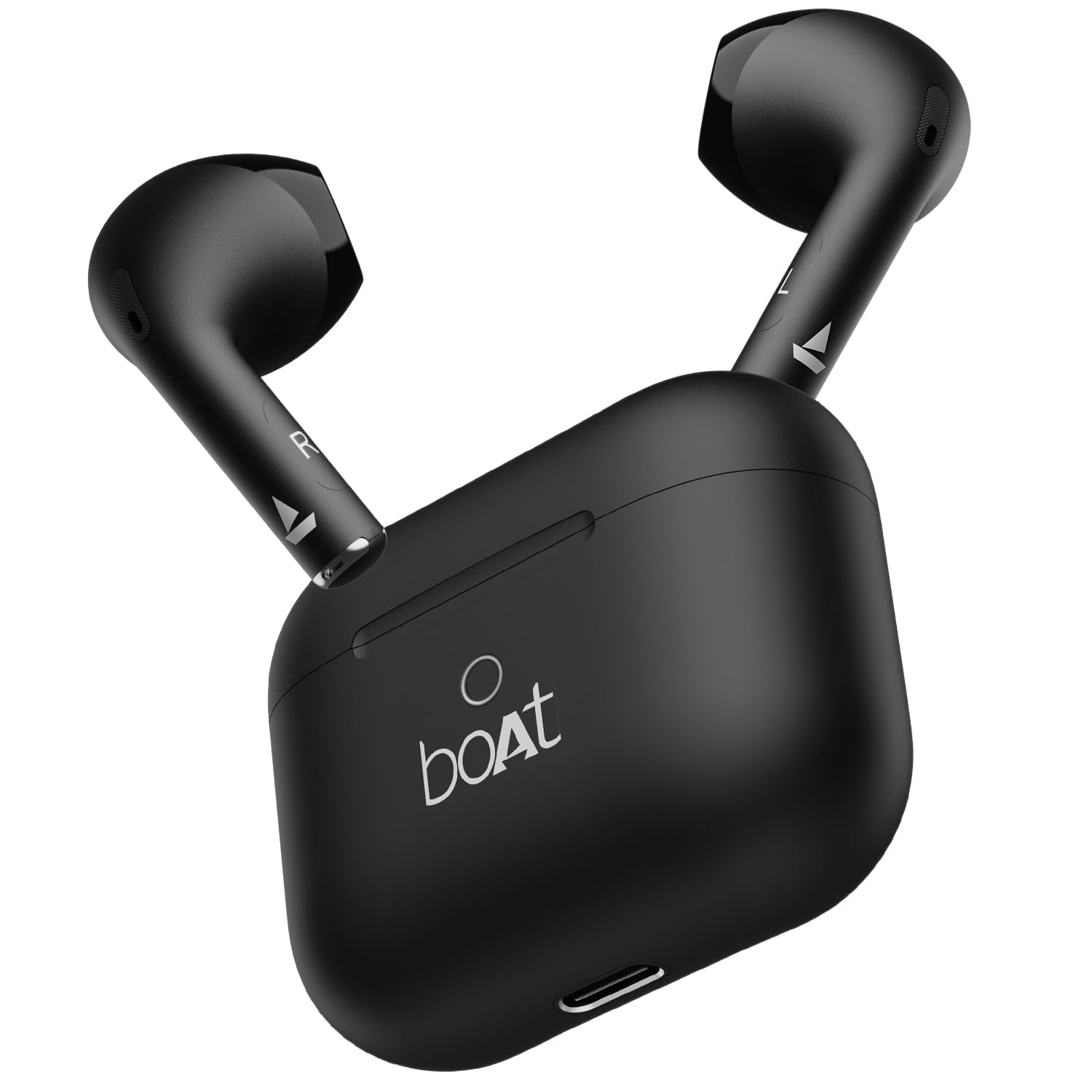 boAt Airdopes Ace TWS in Ear Earbuds with 35 HRS Playback, 13mm Drivers, Dual Mics ENx & Beast Mode (Active Black)