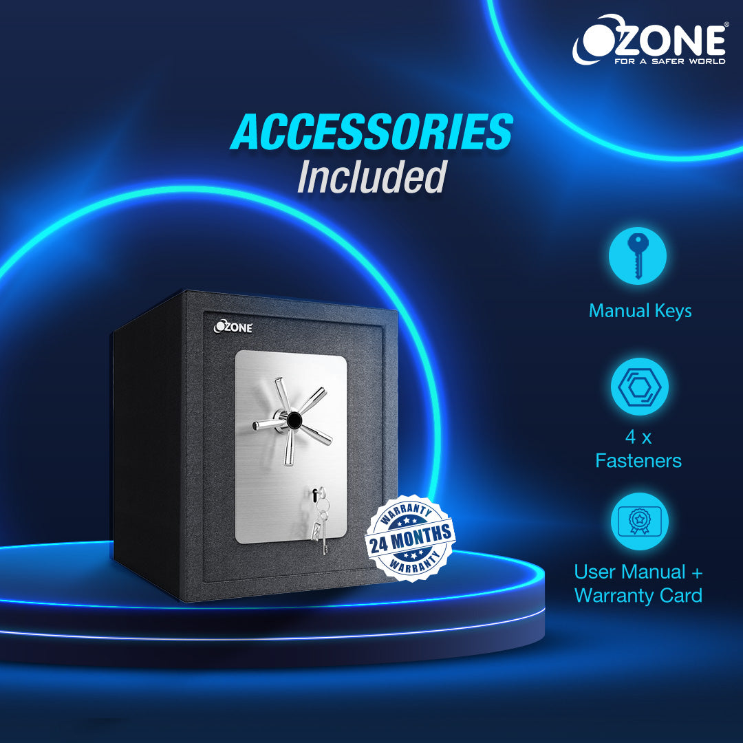 Ozone 78 Litres Anti-burglary Safe Locker Manual