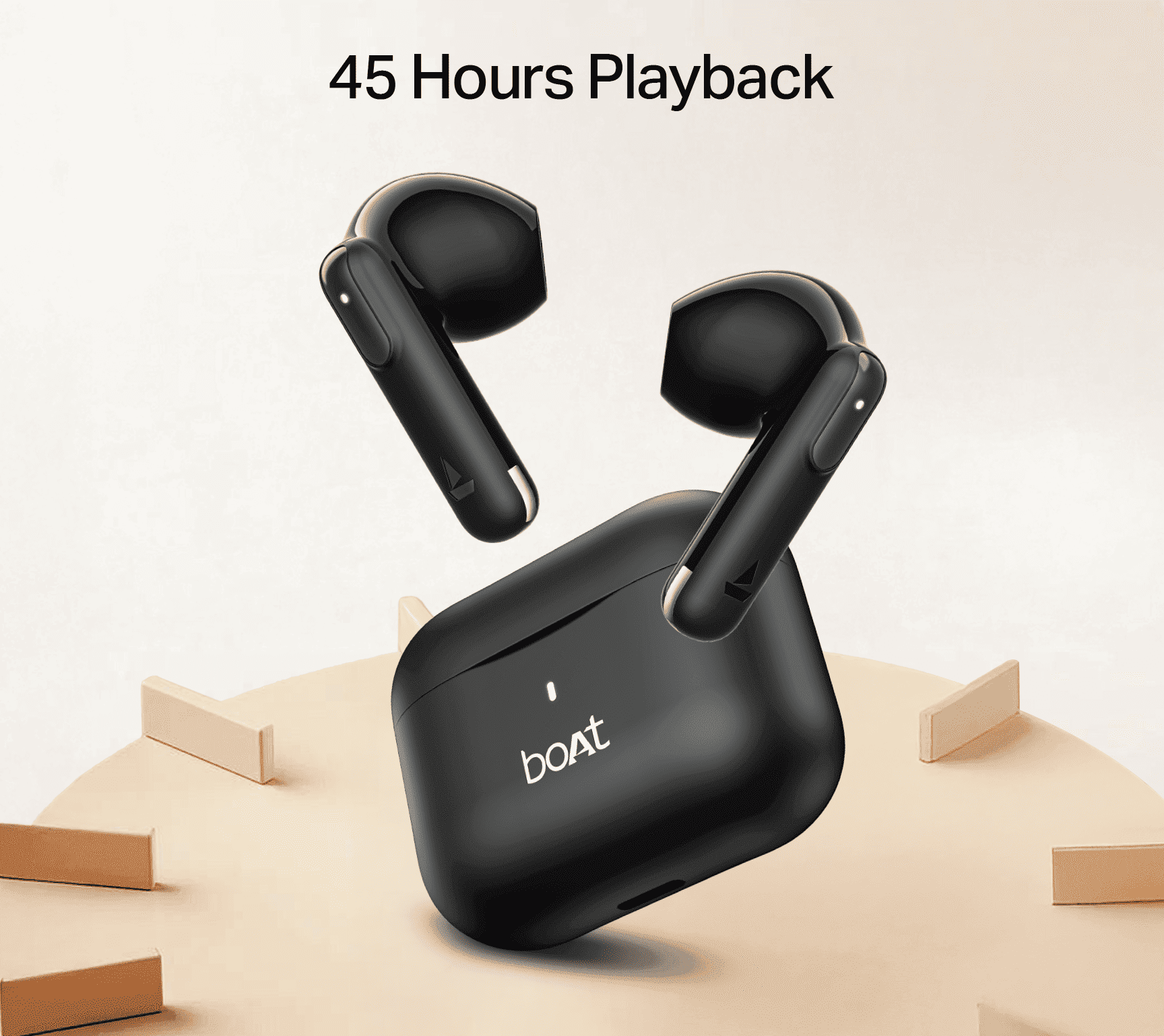 #Color_Shadow Black boAt Airdopes