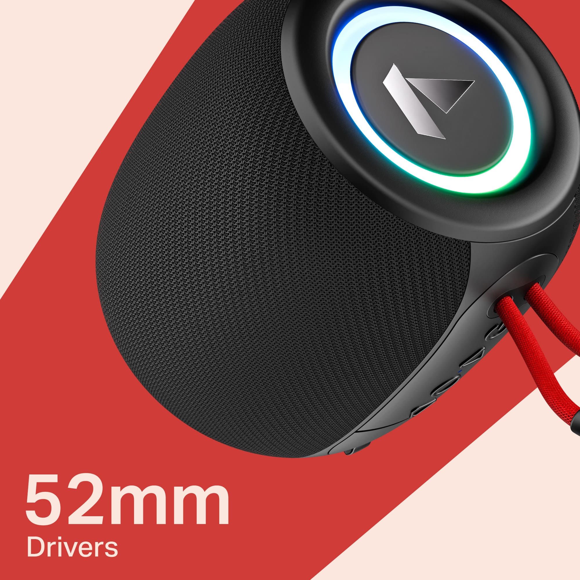 #Color_Black boAt Stone 208 