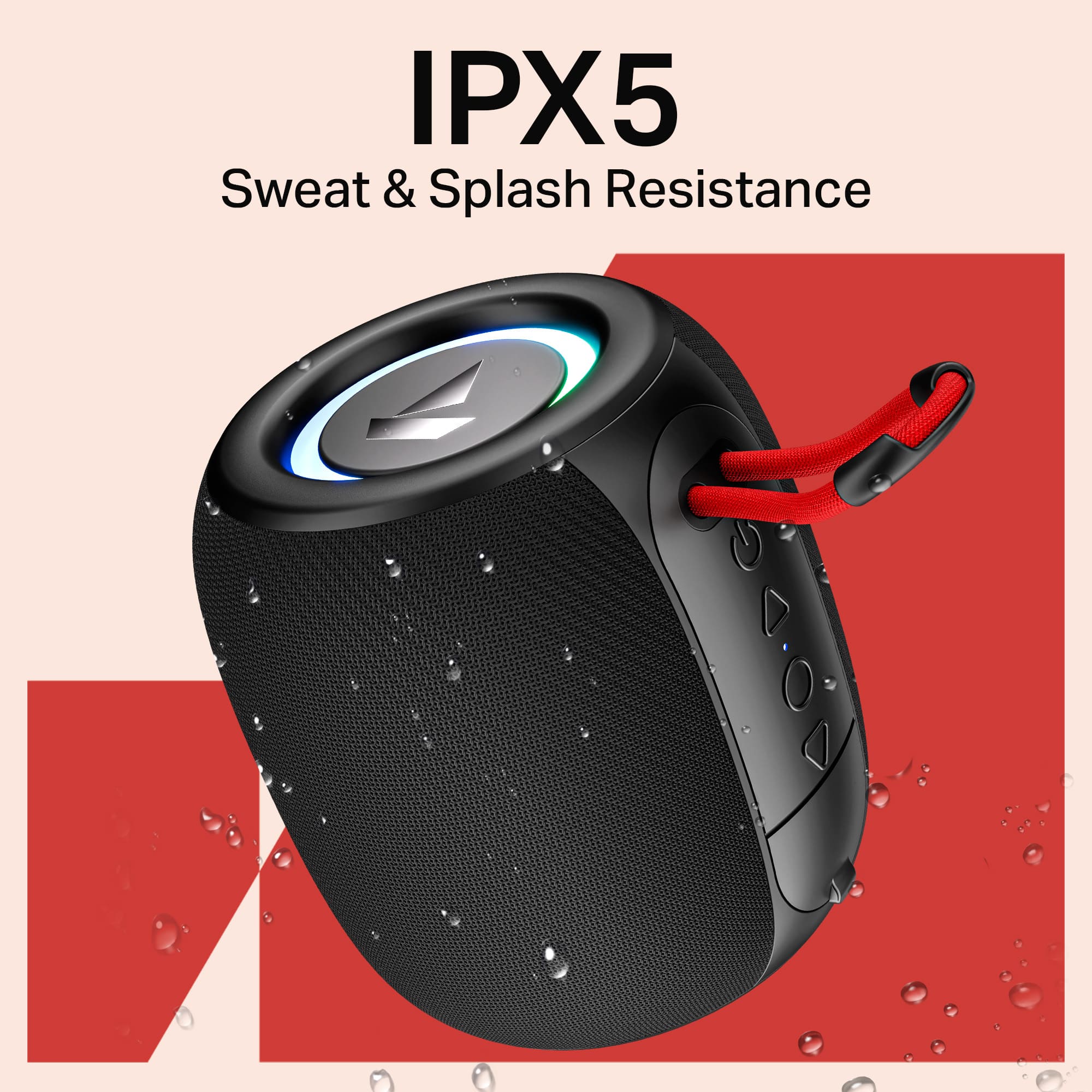 #Color_Black boAt Stone 208 