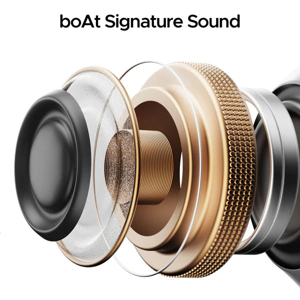 boAt Airdopes 311 Pro- 50HRS Battery- Fast Charge- Dual Mics ENx Tech- Transparent LID- Low Latency- IPX4- IWP Tech- v5.3 Bluetooth Earbuds- TWS Ear Buds Wireless Earphones with mic