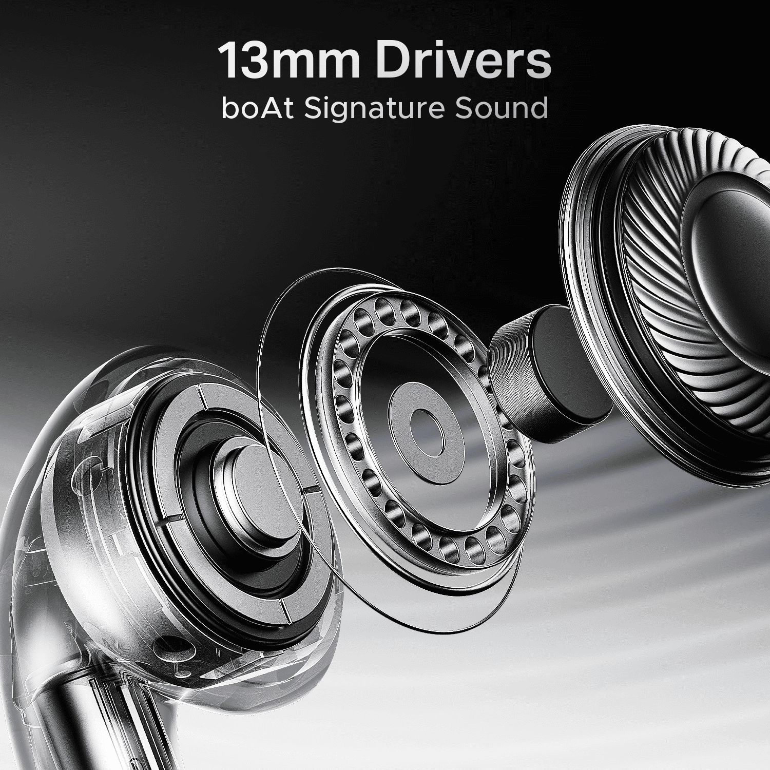 #Color_Pitch Black boAt Airdopes