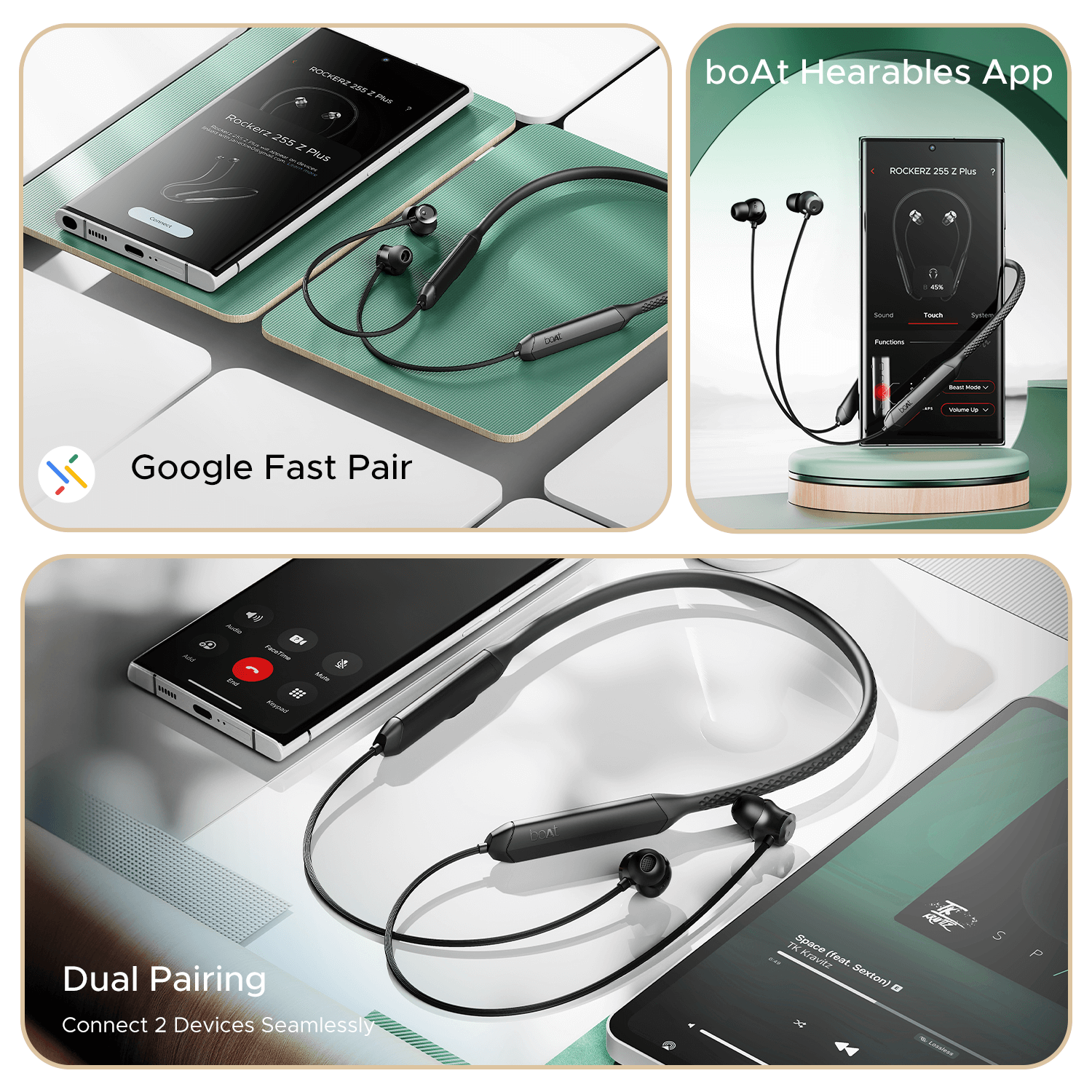 #Color_Black boAt Rockerz