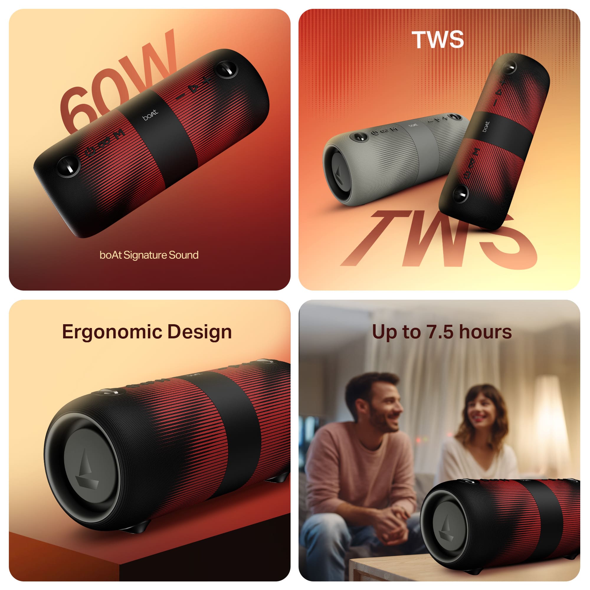 Twilight Black boAt Stone 1200 Pro