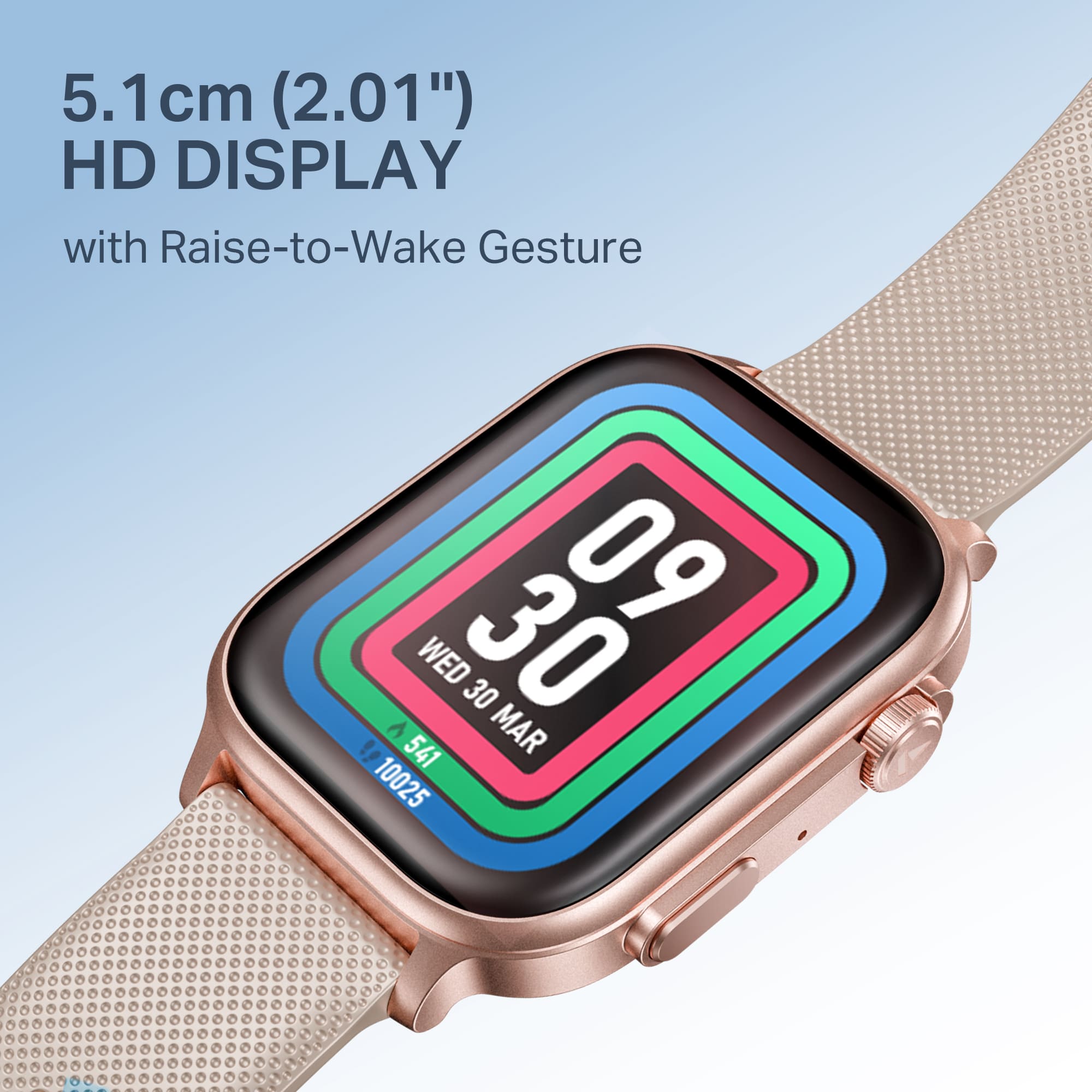 #Color_Cherry Blossom boAt Storm Infinity Max Smartwatch