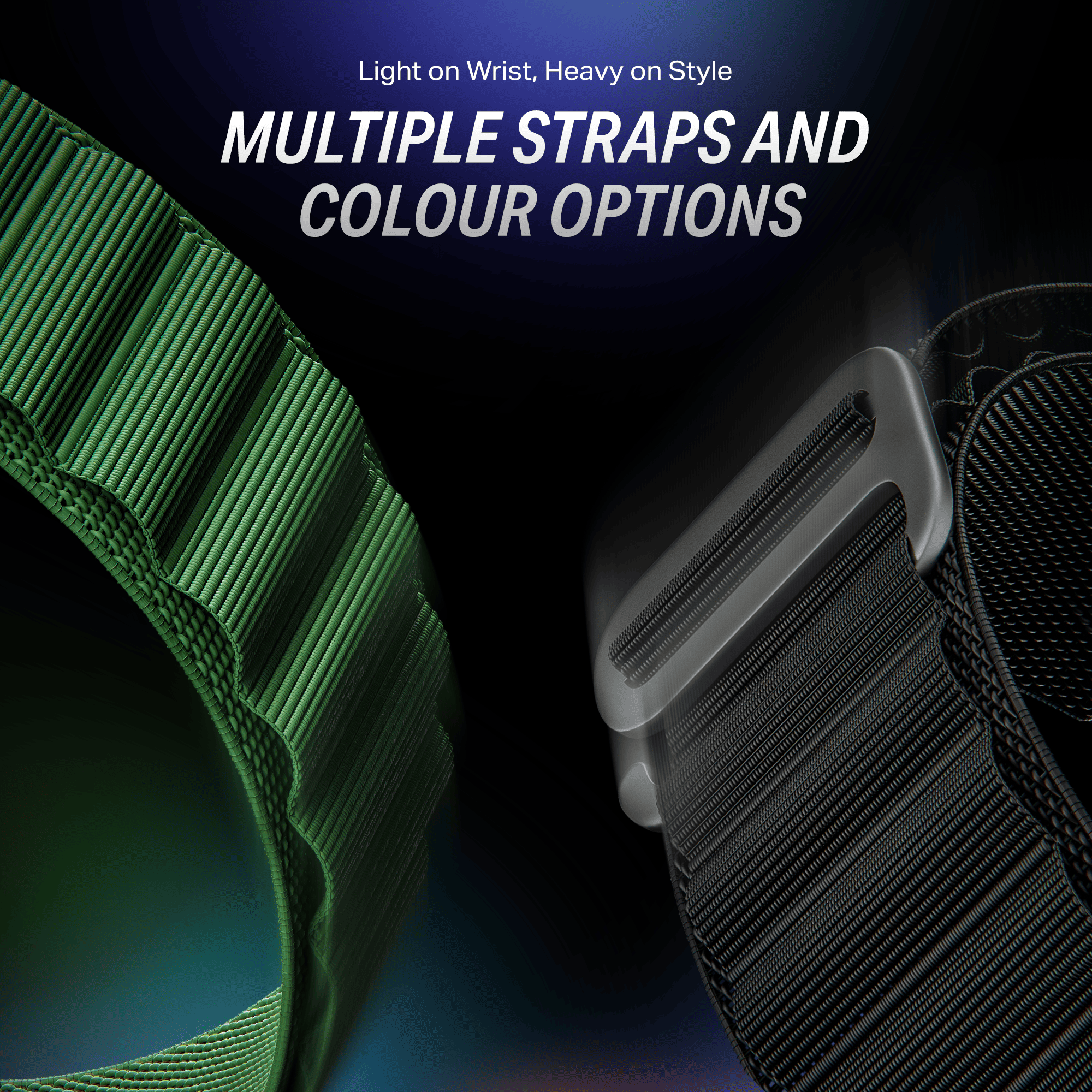 #Color_Deep Blue boAt Storm Infinity Smartwatch
