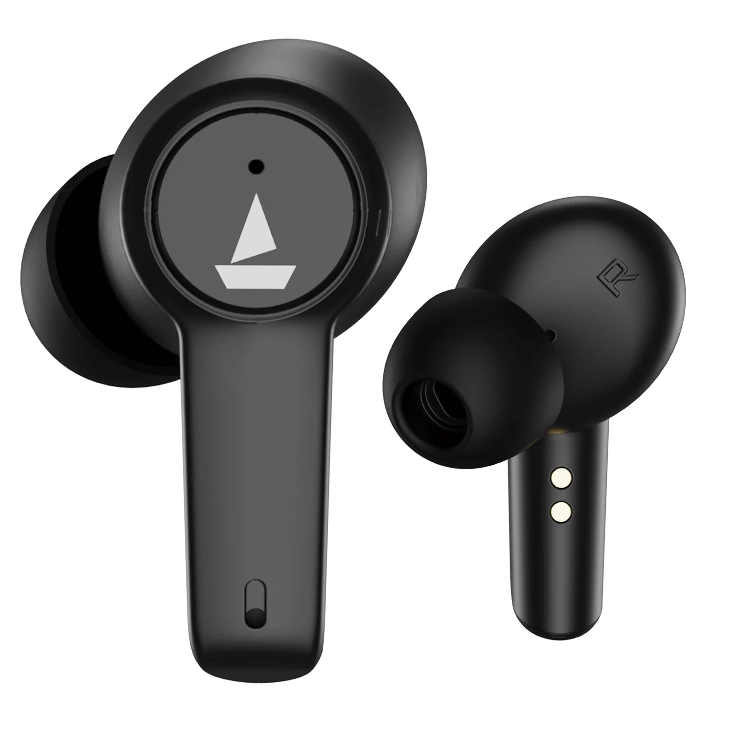 boAt Airdopes 411 ANC in Ear TWS Earbuds with Active Noise Cancellation, Upto 17.5 Hours Playback and ASAP Charge (Black Storm, True Wireless)