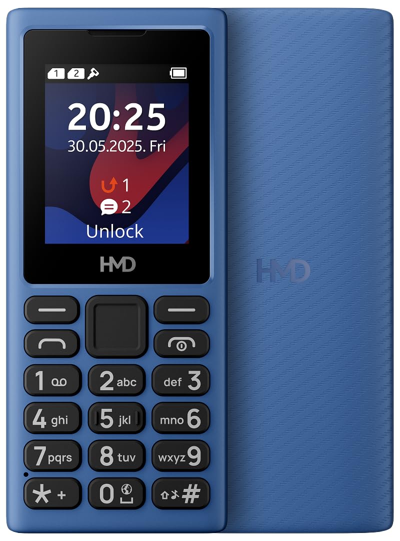 HMD 101 4G Feature Phone | YouTube, Facebook & Cloud Apps | Type-C Fast Charging