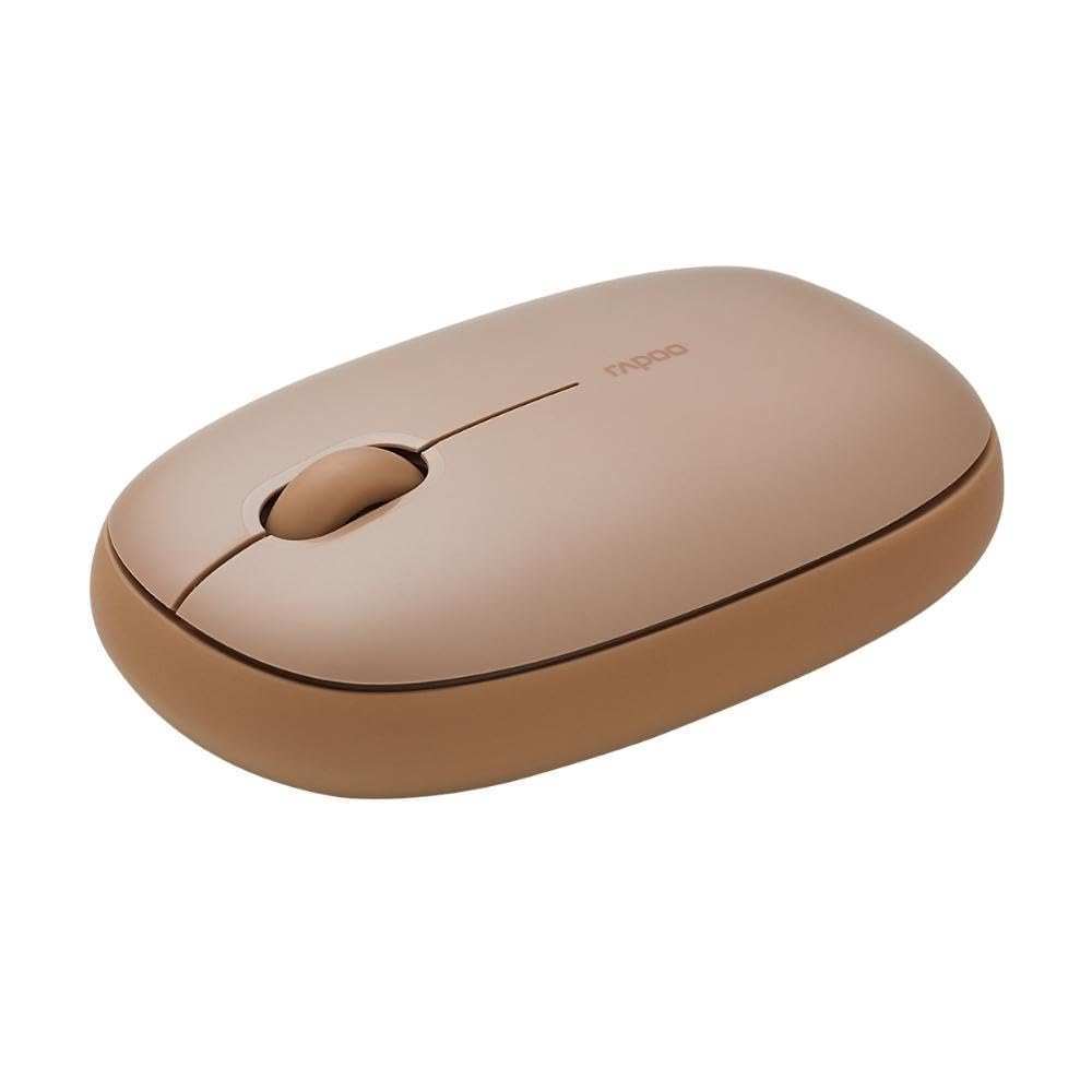RAPOO M650 Bluetooth Multi-Device Silent Mouse, Dual Mode Bluetooth + 2.4G Wireless Mouse, 9 Months Battery Life, Switch up to 3 Devices, 3-Year Warranty
