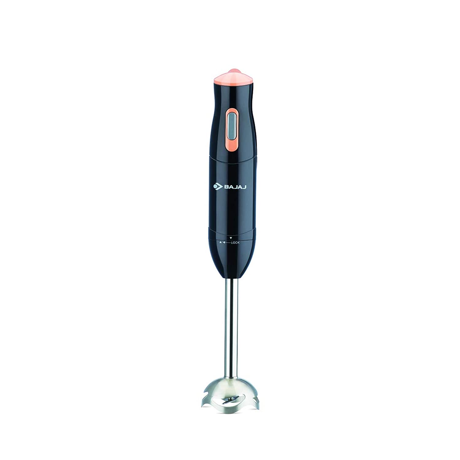 Bajaj Stainless Steel 410535 Hand Blender 300 Watts- Multicolor