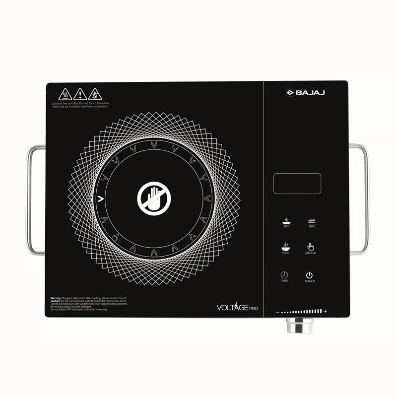Bajaj IRX 220F Infrared Cooktop 2200 W Black/Silver