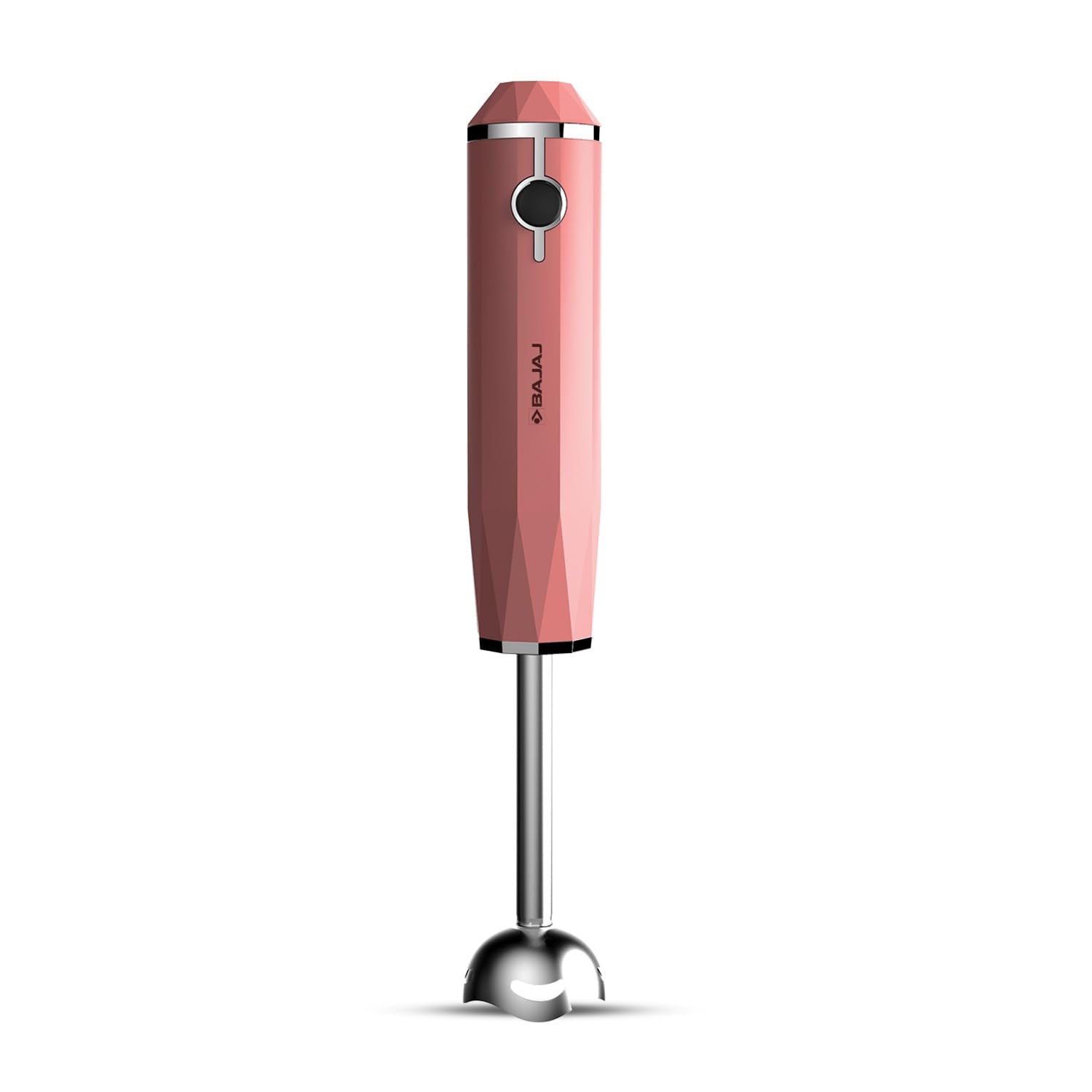 Bajaj Stainless Steel Juvel 300 Watts Hand Blender with Prism Design & Silent Dc Motor- Pink