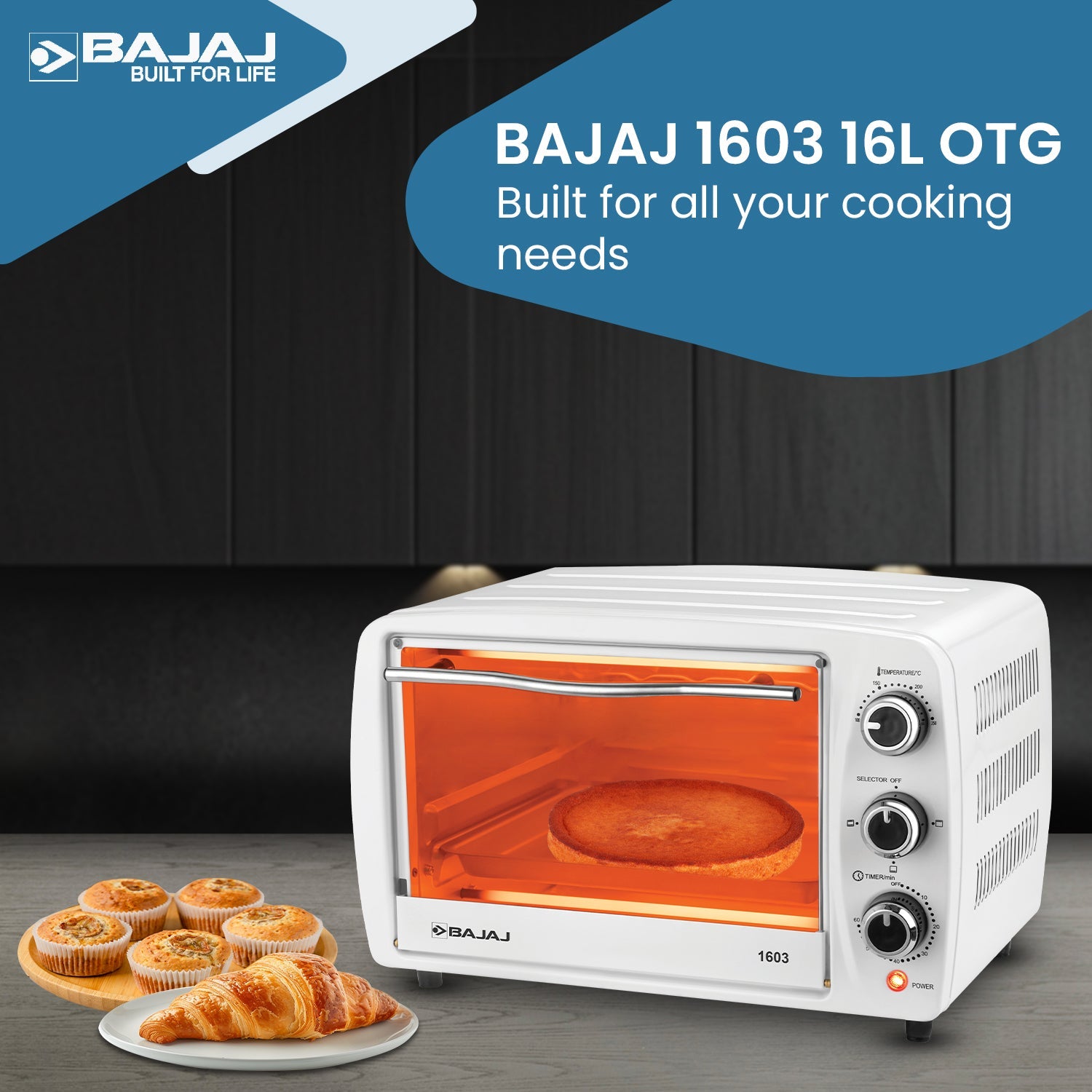 Bajaj 1603 Oven Toaster Grill