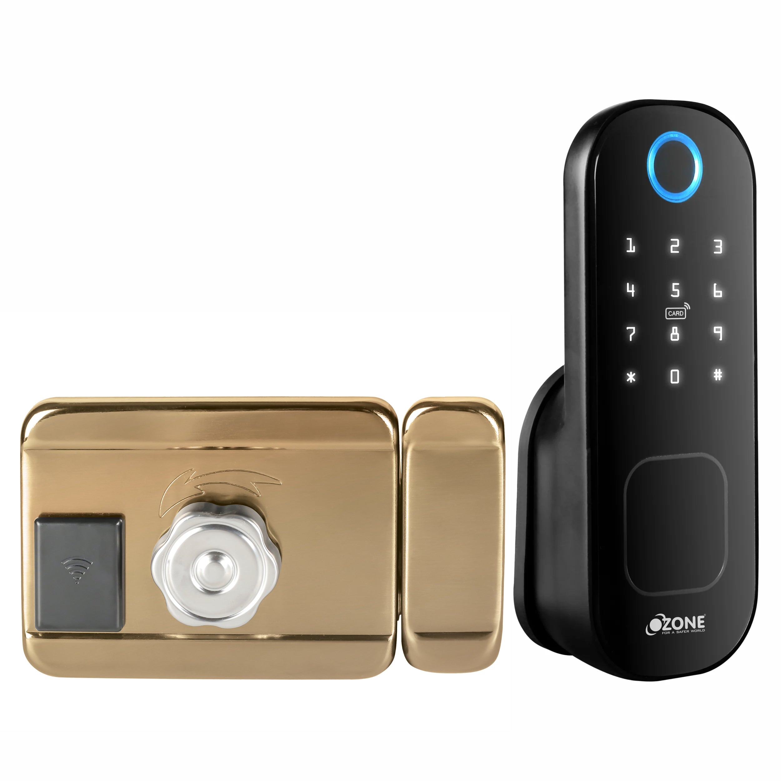 Antique BronzeSmart Wi-Fi Rim Lock