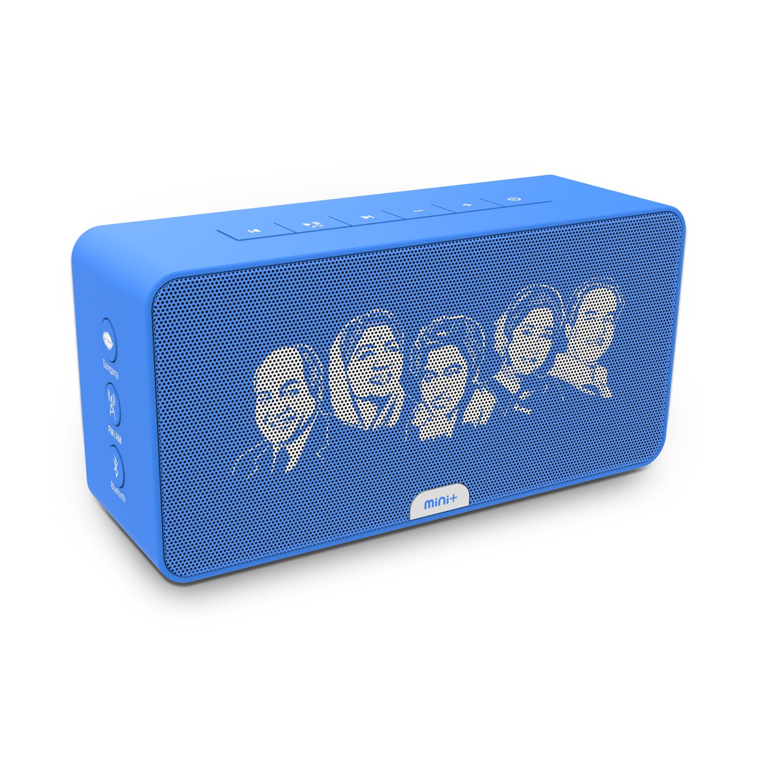 Carvaan Saregama Mini+ (Plus) Portable Music Player with 1000 Preloaded Songs, 10 Watt Speaker, Handsfree Calling, Bluetooth/Fm/Am/Aux
