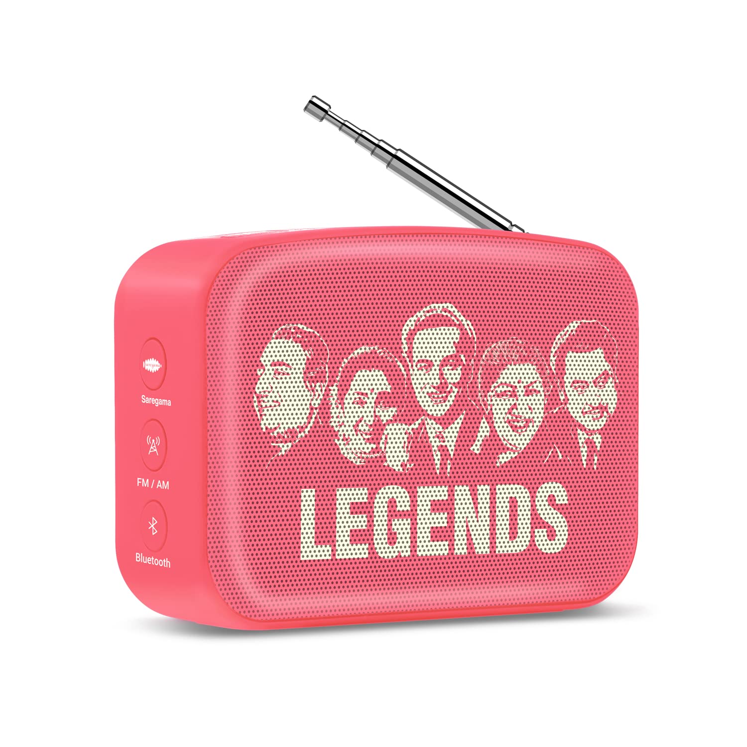 Saregama Carvaan Mini Hindi - Music Player with 401 Pre-Loaded Retro Songs, Bluetooth/FM/AM/AUX, Type-C Charger