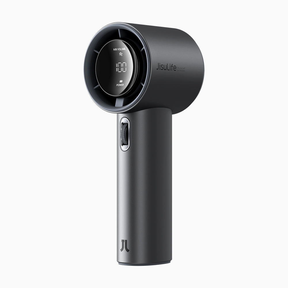 JISULIFE Pro1S Handheld Fan with Digital Display and Adjustable Speeds