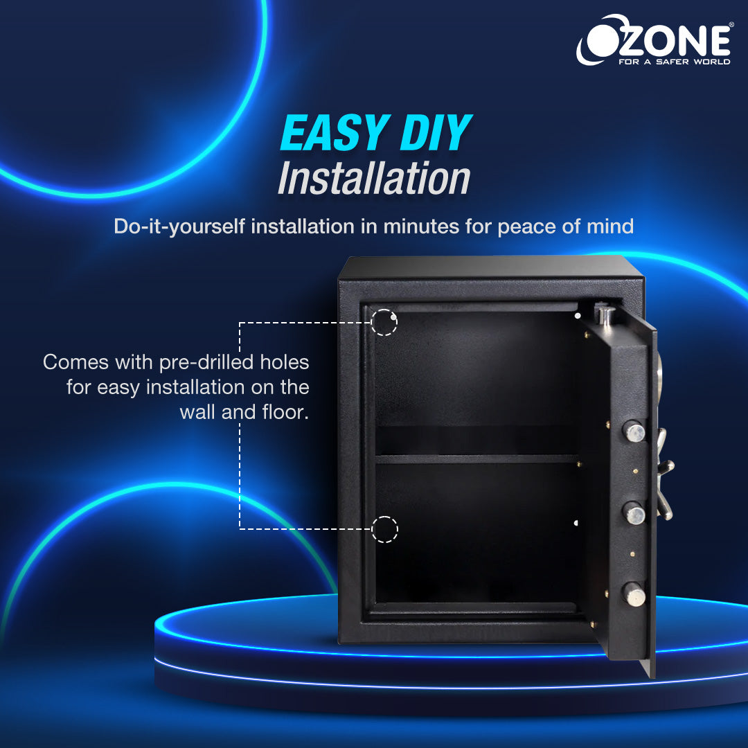 Ozone 78 Litres Anti-burglary Safe Locker